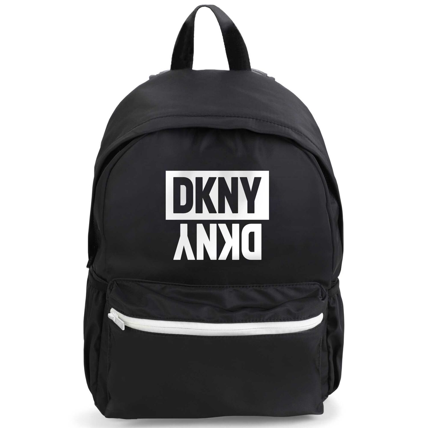 Black & White Logo Backpack, 1, hi-res
