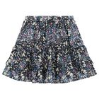 Girls Muti-Coloured Pleated Skirt, 1, hi-res