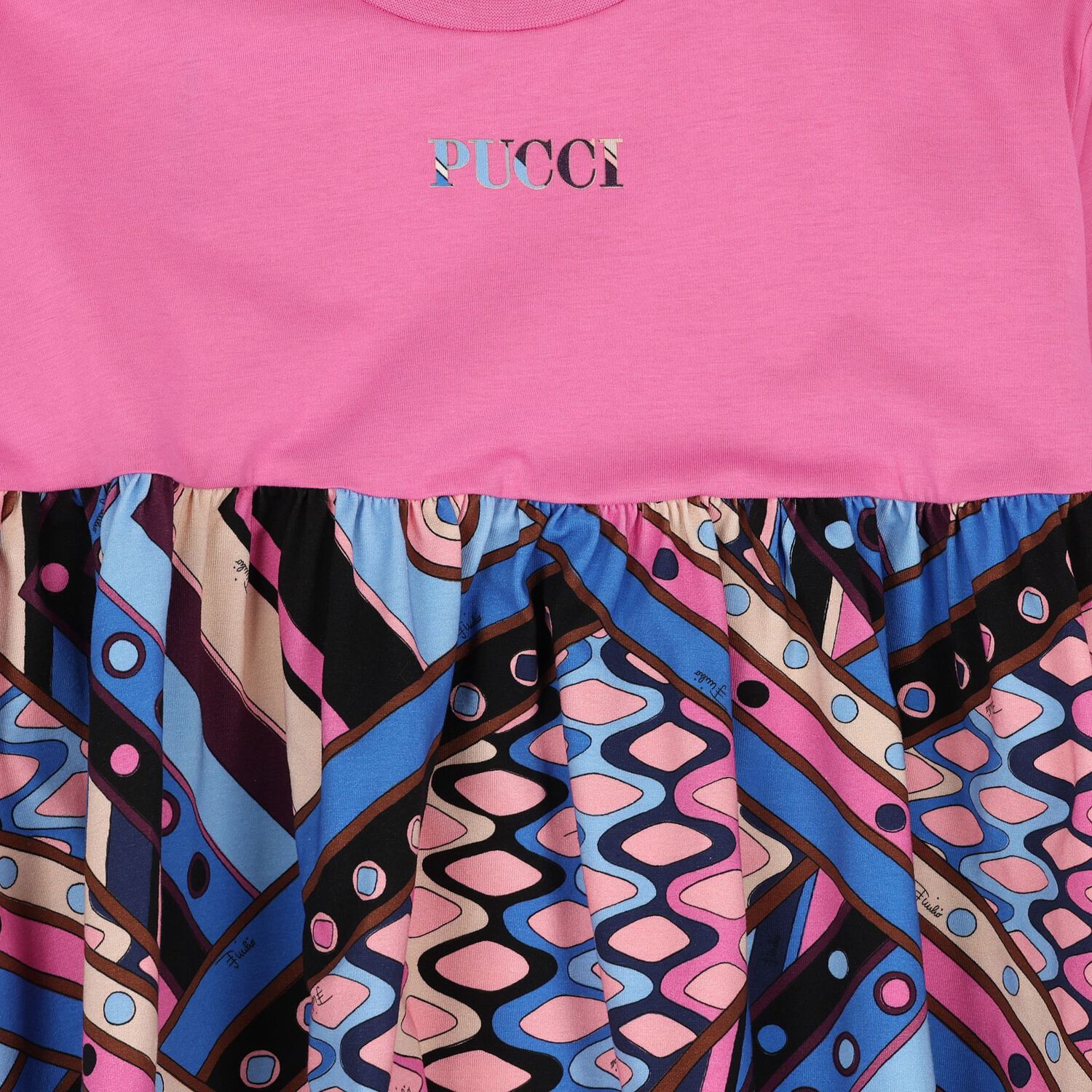 Girls Pink Vivara Dress, 1, hi-res image number null