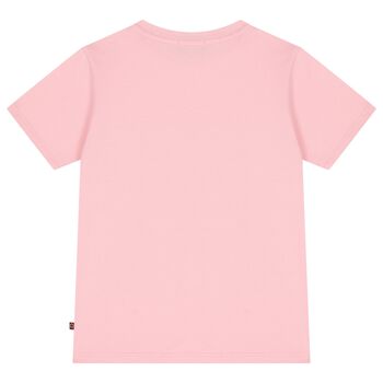 Girls Pink Logo T-Shirt
