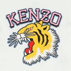 Girls Ivory Varsity Tiger T-Shirt, 1, hi-res