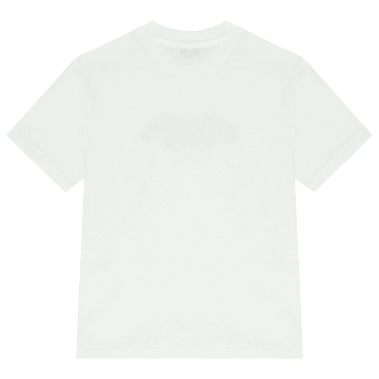 Boys White Logo T-Shirt, 1, hi-res