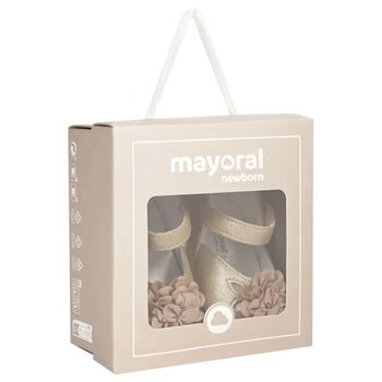 أحذيه ماقبل المشي  للبنات الرضع مزينه بالزهور  