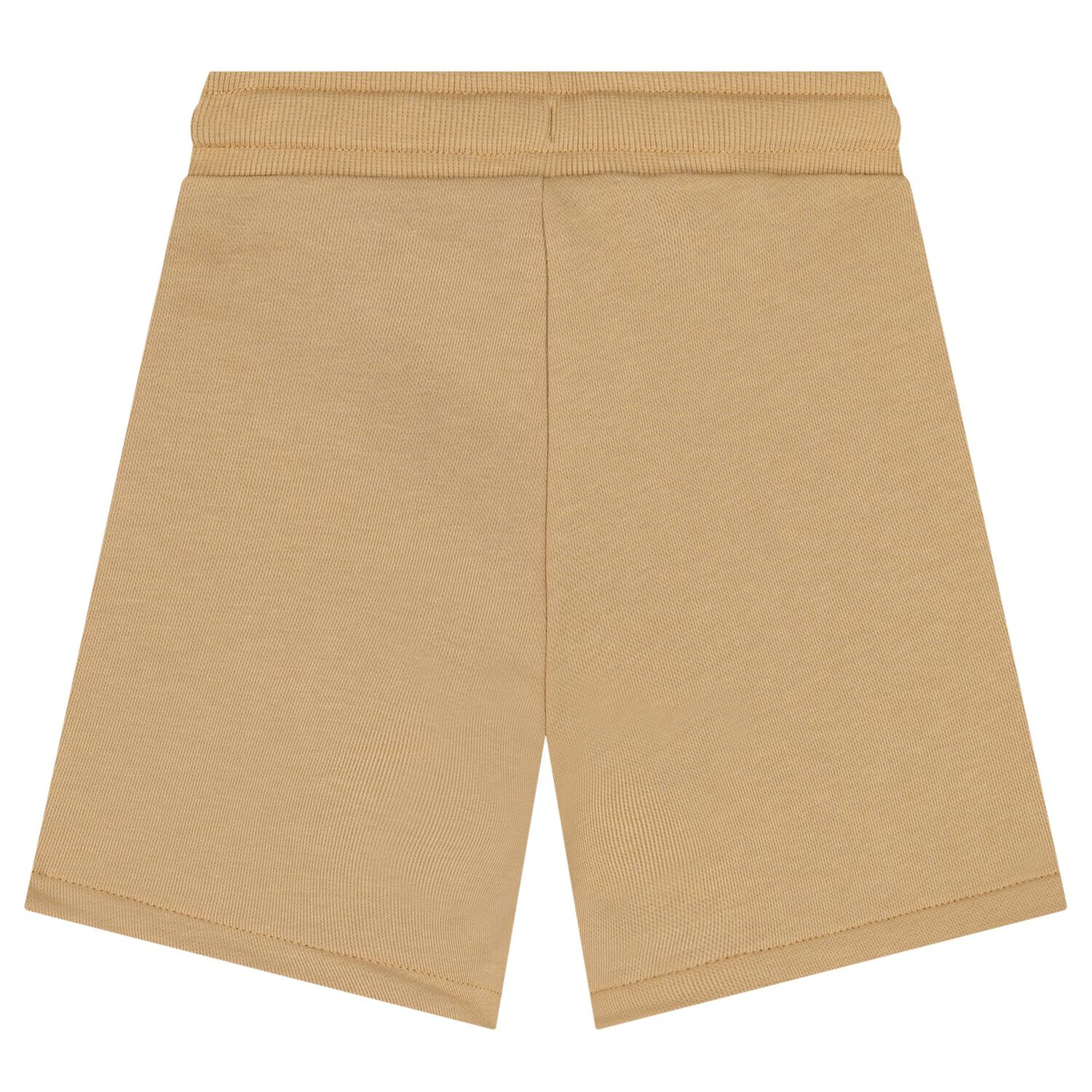 Boys Beige Logo Shorts, 2, hi-res