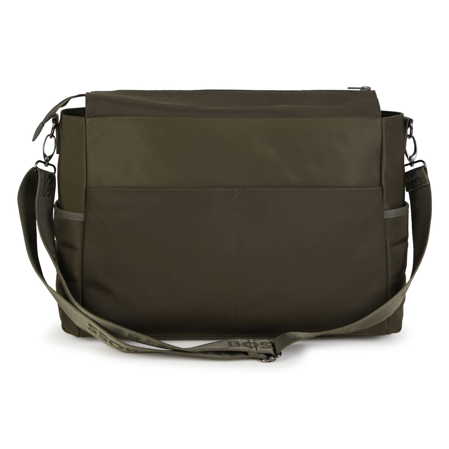Mini Me Green Logo Changing Bag ( 39CM ), 2, hi-res