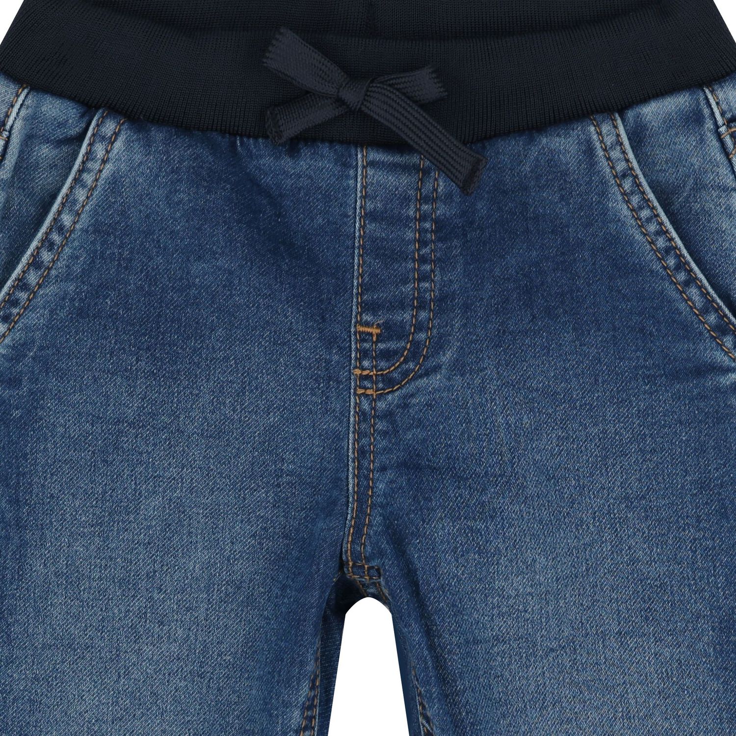 بنطلون جينز باللون الازرق للأولاد الصغار, 1, hi-res