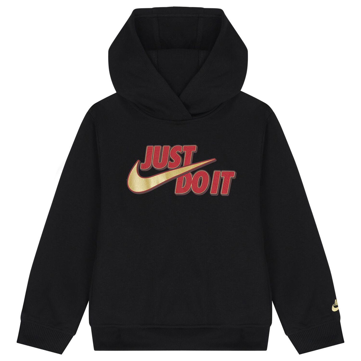 Boys Black Logo Tracksuit, 1, hi-res