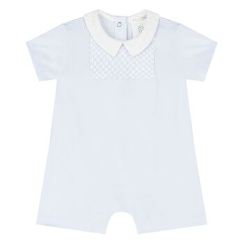 Baby Boys Blue Romper