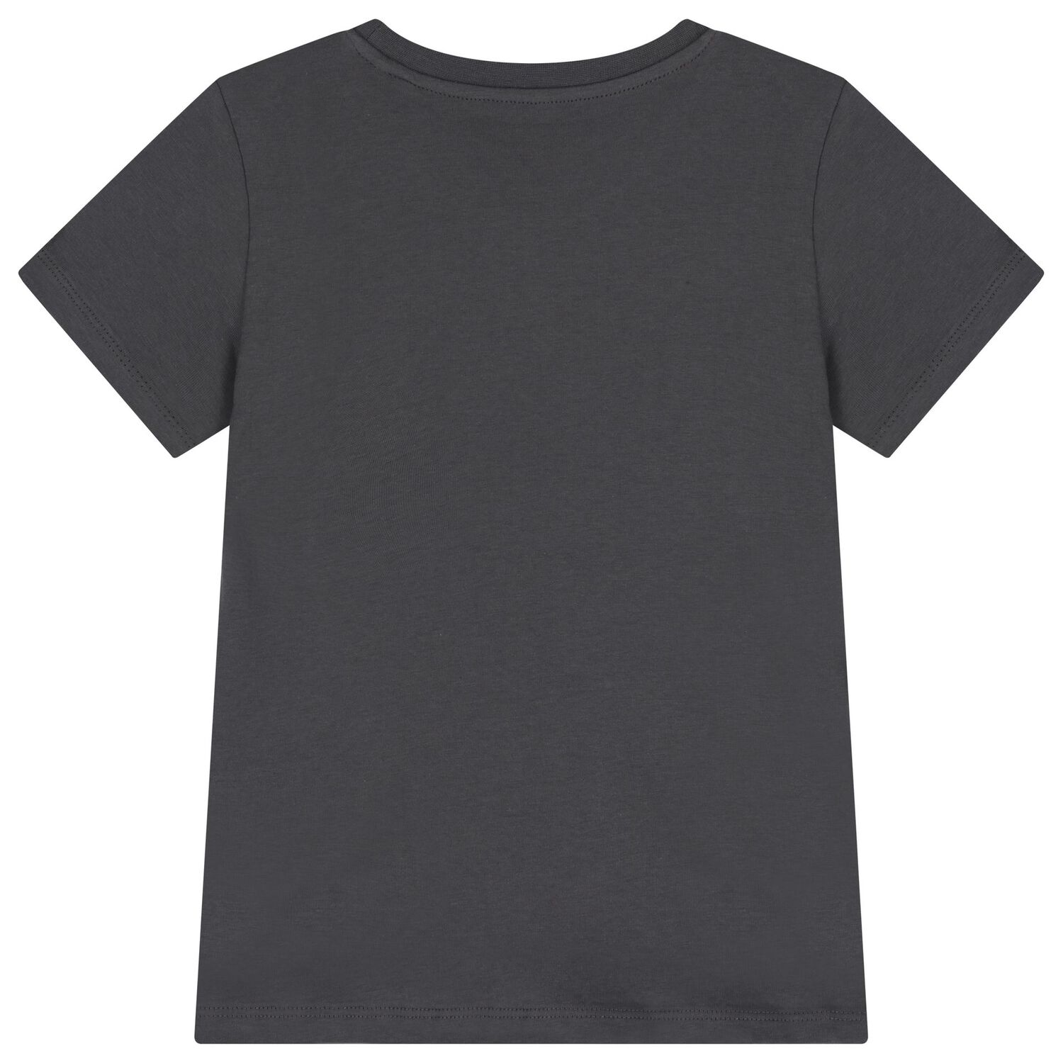 Boys Grey Teddy Bear Logo T-Shirt, 6, hi-res