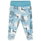 Baby Boys Ivory & Blue Trousers Set, 2, hi-res