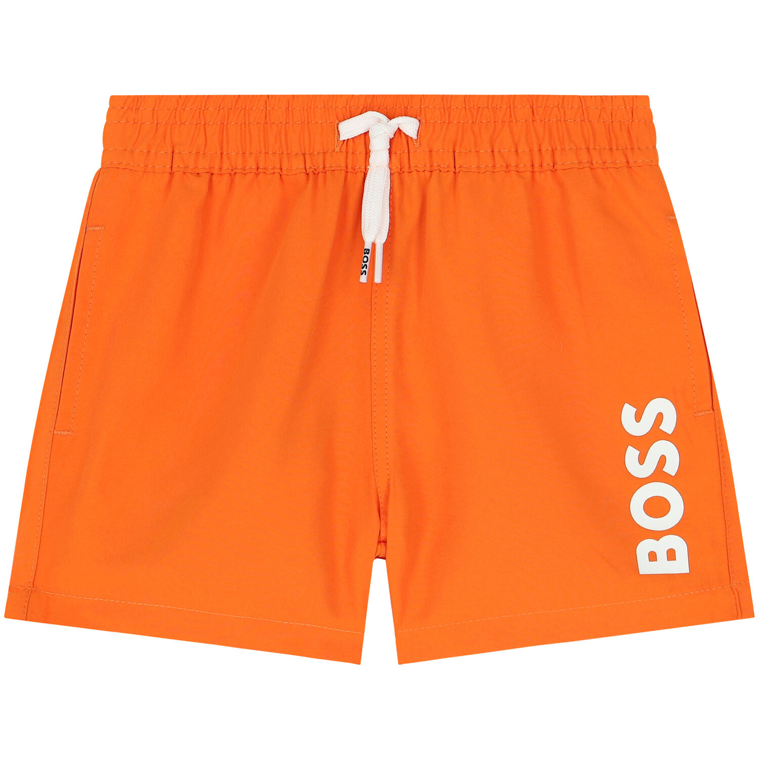 Younger Boys Orange Swim Shorts, 2, hi-res