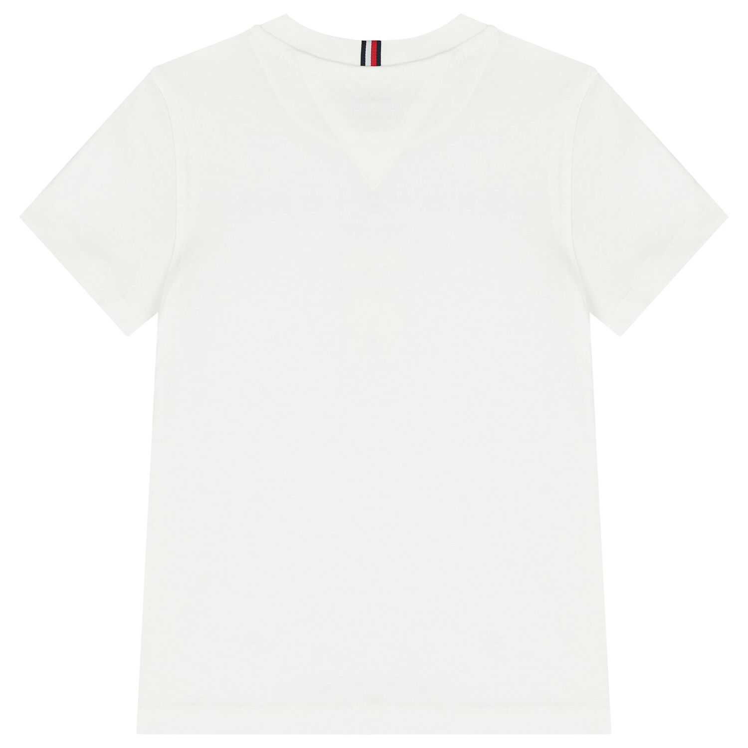 Boys White Logo T-Shirt, 4, hi-res