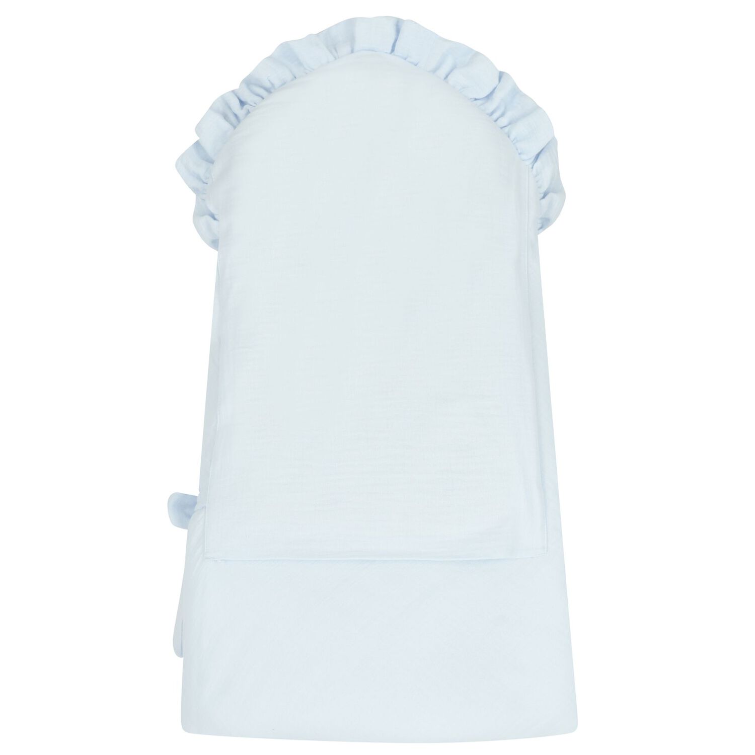 Baby Girls Blue Ruffled Nest, 1, hi-res image number null