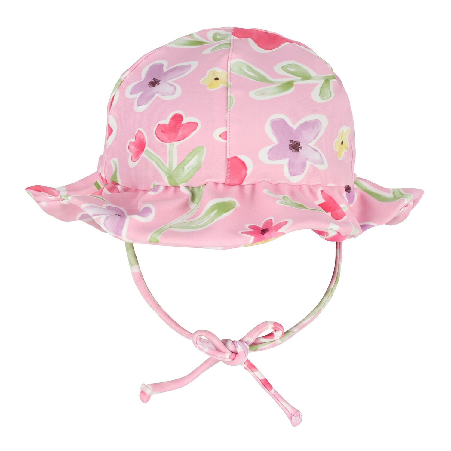 Baby Girls Pink Swim Set, 1, hi-res