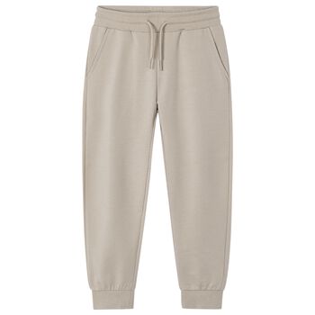 Boys Beige Joggers