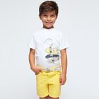 Boys White Skateboard T-Shirt, 1, hi-res