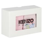 جوارب بنات بالشعار باللون الوردي ( 2 قطع), 1, hi-res