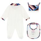 Baby Girls Ivory Vivara Babygrow Gift Set, 1, hi-res