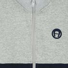 Boys Grey & Navy Blue Logo Sweatshirt, 1, hi-res