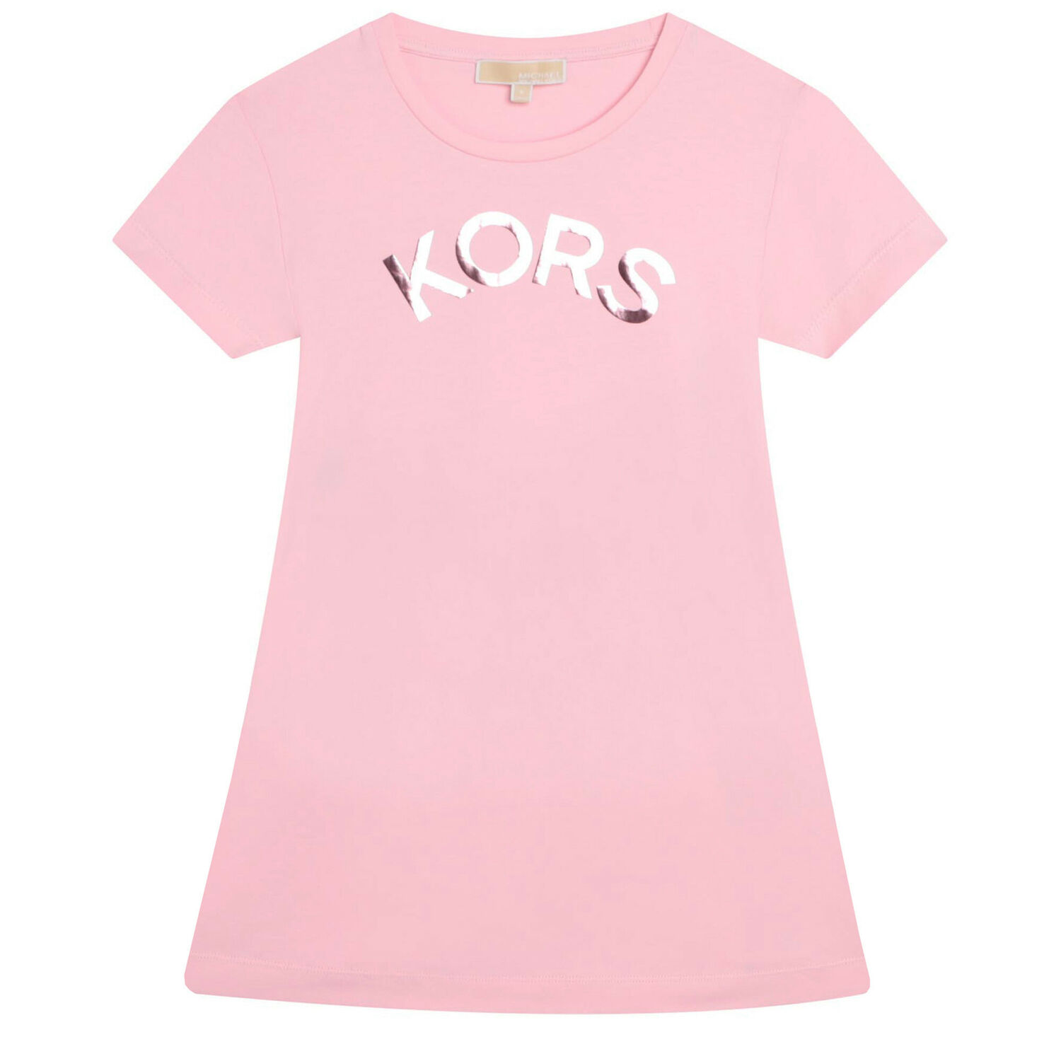 فستان بالشعار باللون الوردي , 2, hi-res image number null