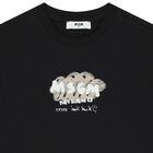 Boys Black Logo T-Shirt, 2, hi-res