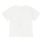 Younger Boys Ivory Logo Frog T-Shirt, 1, hi-res