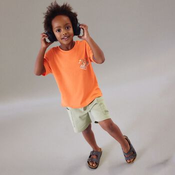 Boys Green Shorts
