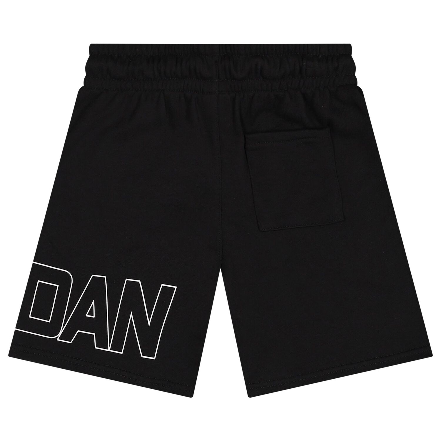 Boys Black Jordan Shorts, 1, hi-res