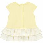 Baby Girls Yellow & White Leggings Set, 1, hi-res