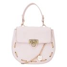 حقيبه يد بنات بالشعار باللون الوردى, 2, hi-res