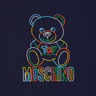 بطانية بالشعار بطبعة تيدي باللون الكحلي, 1, hi-res