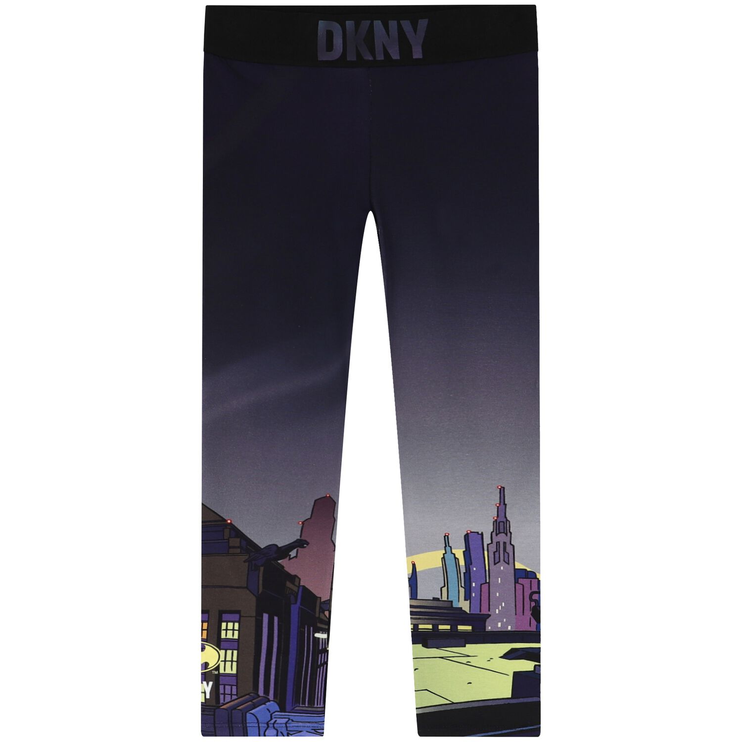 ليغينز بنات بطبعة باتمان باللون الكحلى, 1, hi-res