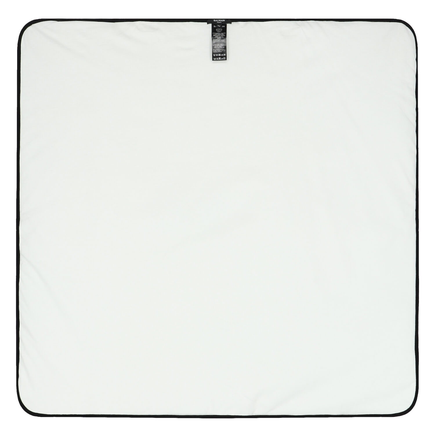 White Logo Baby Blanket, 1, hi-res