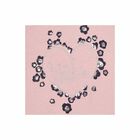 توب باكمام بطبعة قلب باللون الزهرى للبنات, 3, hi-res