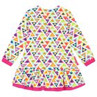 Girls Ivory Heart Dress Set, 1, hi-res