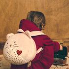 Girls Pink Mouse Backpack ( 26 CM ), 1, hi-res
