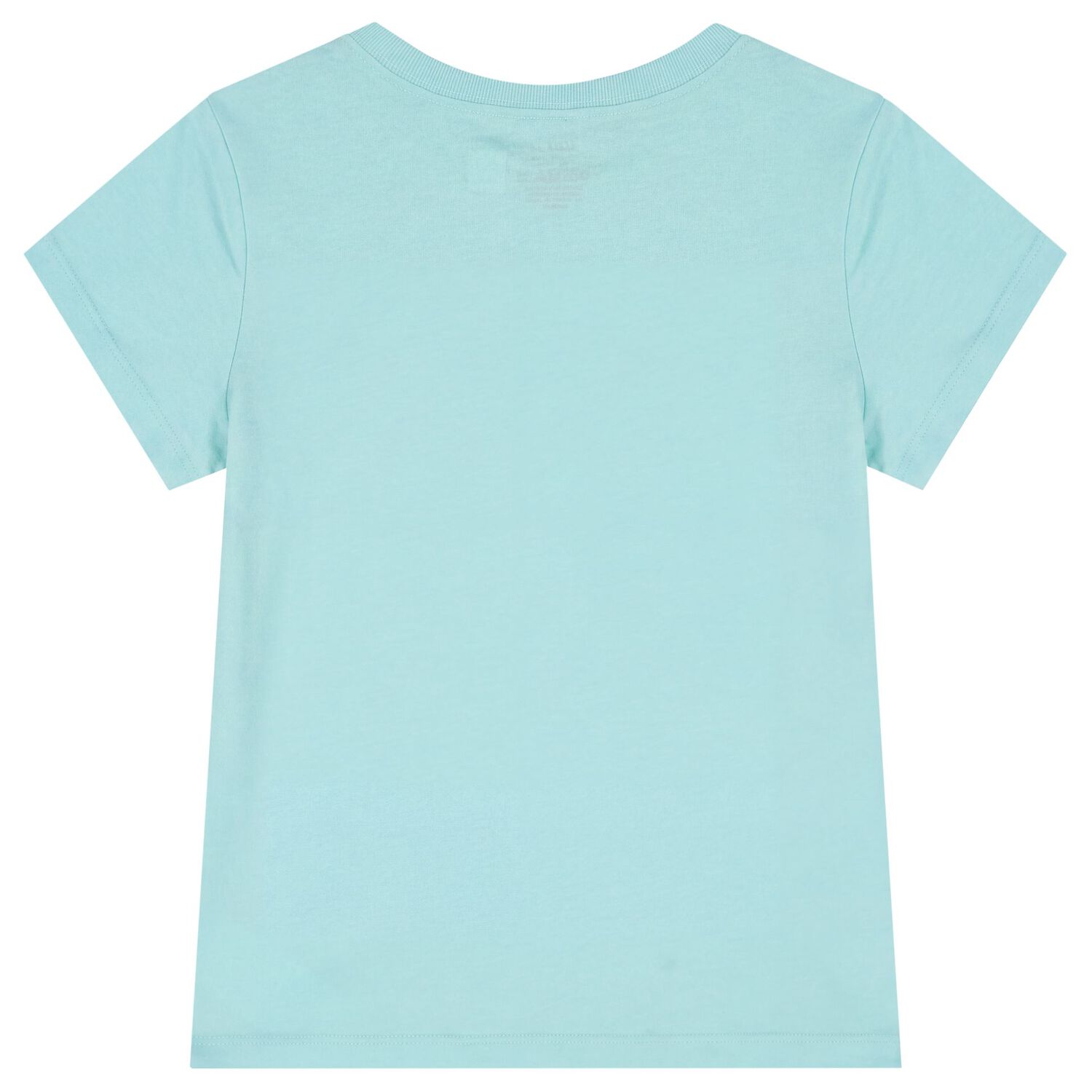 Girls Turquoise Blue Polo Bear T-Shirt, 1, hi-res