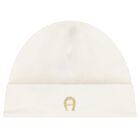 Ivory & Gold Logo Babygrow Gift Set, 1, hi-res