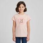 Girls Pink Logo T-Shirt, 2, hi-res