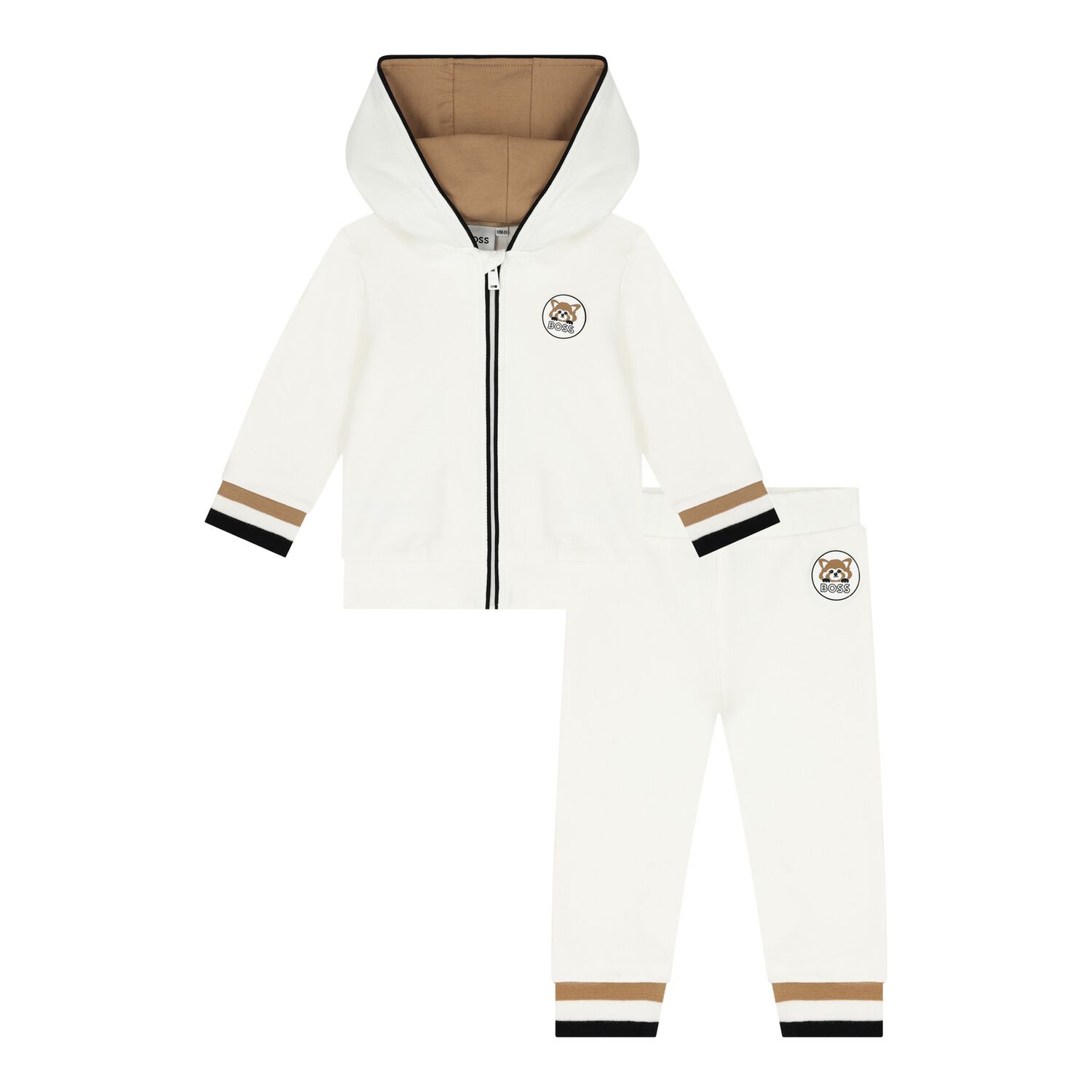Ivory Logo Tracksuit, 1, hi-res