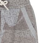 Boys Grey & Beige Logo Joggers, 2, hi-res