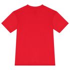 طقم شورت اولاد مارفل باللون الاحمر والاسود , 1, hi-res