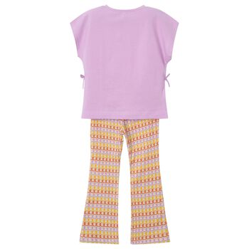 Girls Multi-Coloured Leggings Set