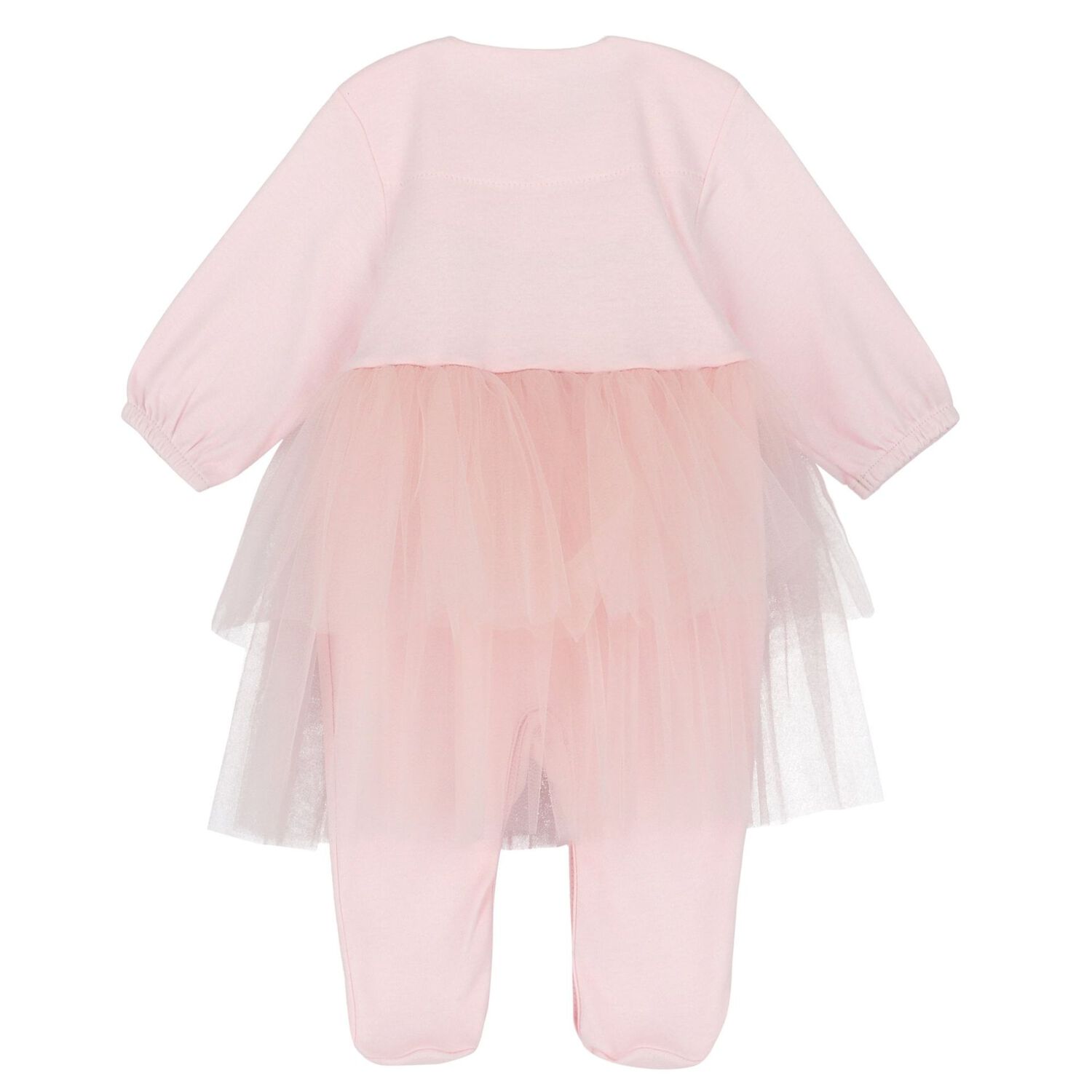Girls Pink Tutu Babygrow, 1, hi-res image number null