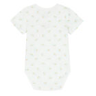 Baby Boys White Elephant & Teddy Bodysuit, 1, hi-res
