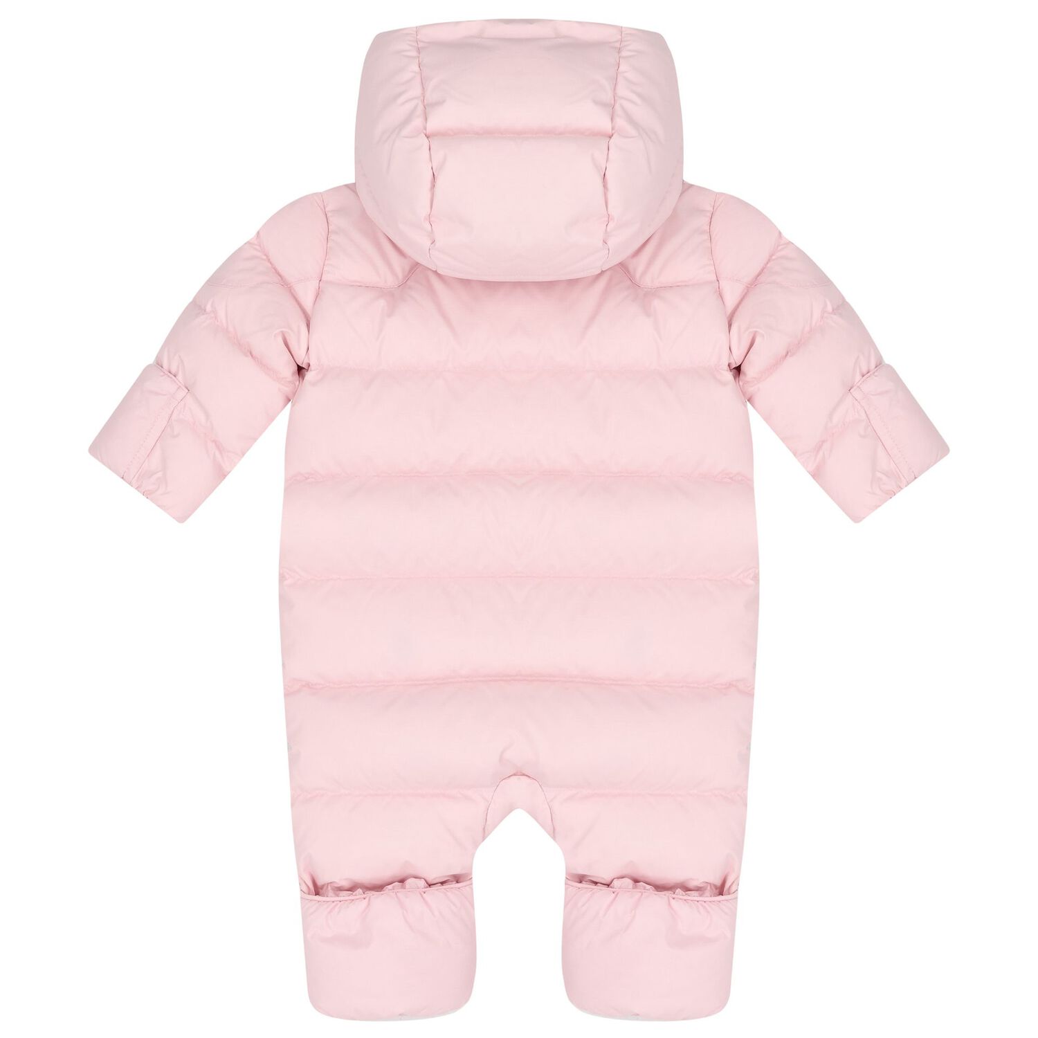 Baby Girls Pink Logo Snowsuit, 2, hi-res image number null