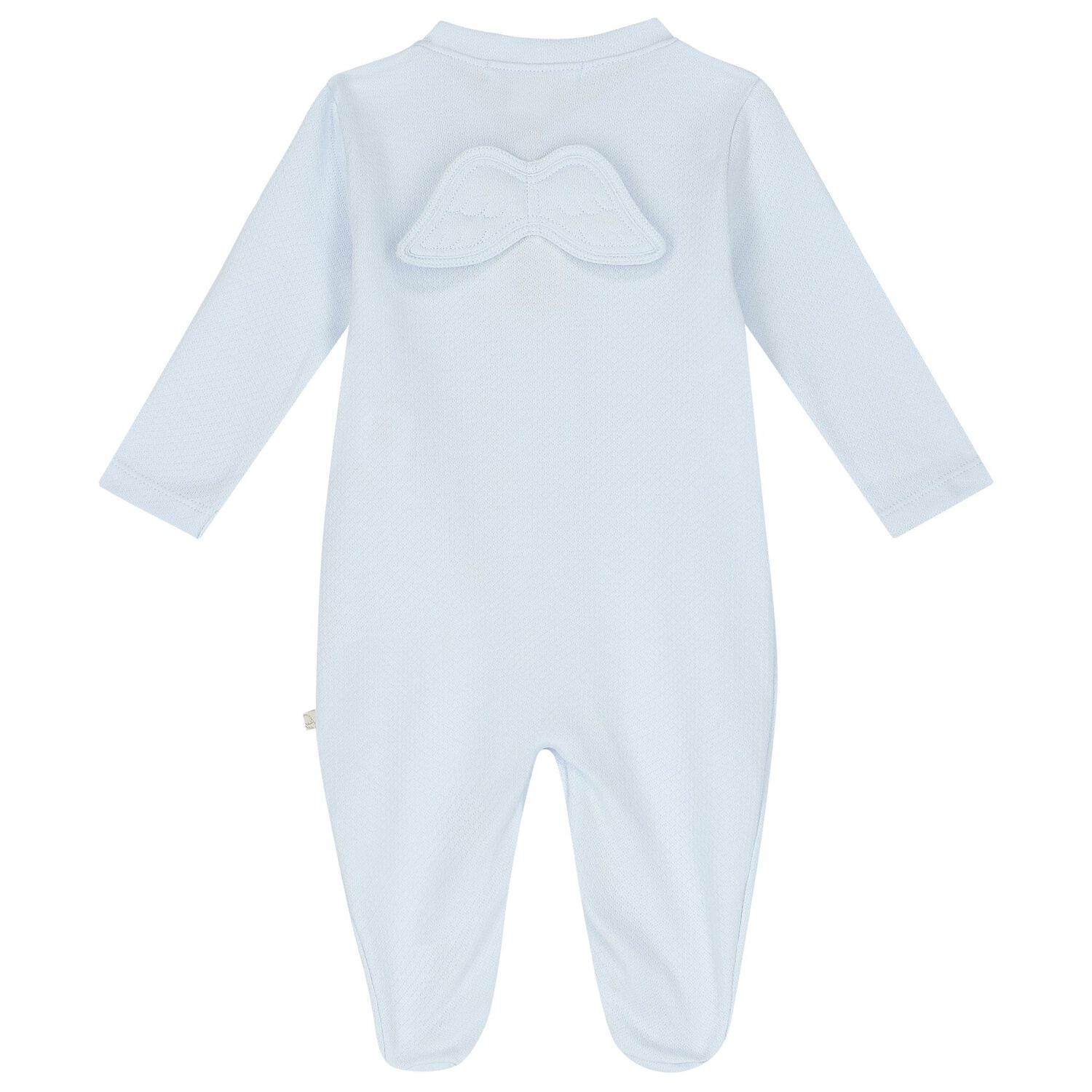 Baby Boys Blue Angel Wings Babygrow Set, 1, hi-res image number null