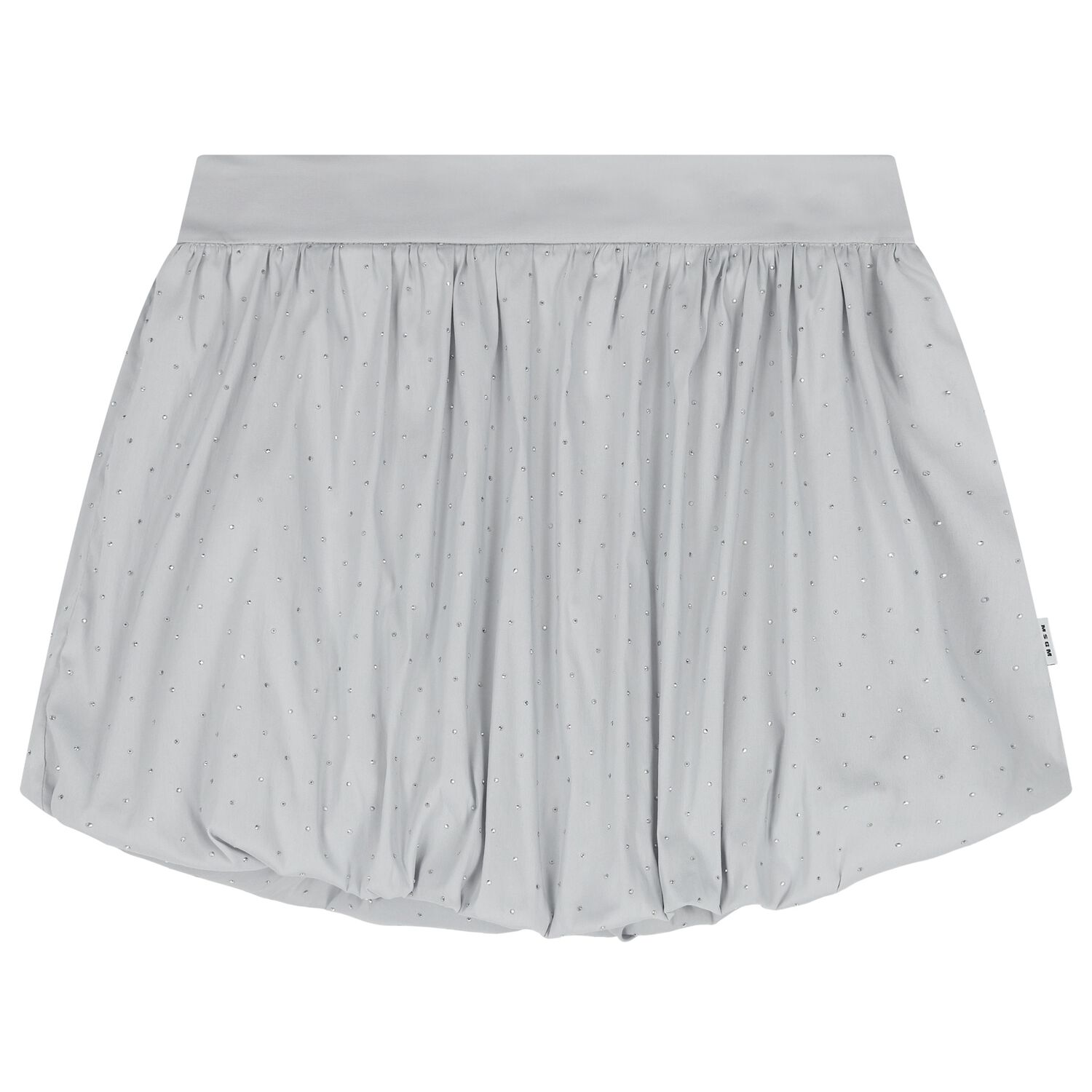 Girls Grey Rhinestones Skirt, 1, hi-res image number null