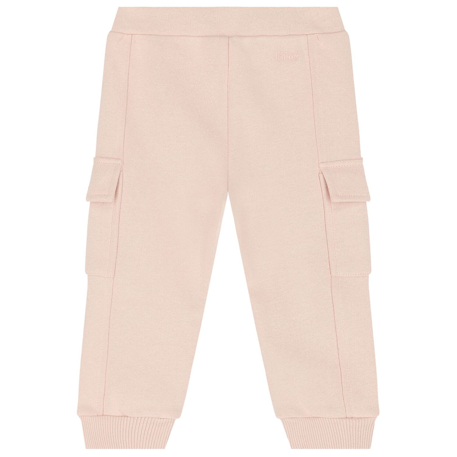 Younger Girls Pink Logo Tracksuit, 1, hi-res image number null