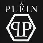 Boys Black Logo T-Shirt, 3, hi-res